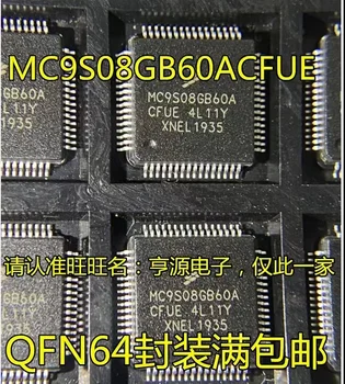 1-10PCS MC9S08GB60ACFUE MC9S08GB60A QFP-64 ערכת השבבים