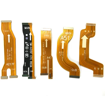 עבור Samsung A51 A71 A21S A72 A21 A31 A41 A32 A42 A52 A53 M21 m31 לאמת M31S M51 M32 A336 לוח ראשי Conector מטען USB להגמיש כבלים