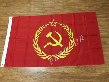 המועצות דגל הקומוניזם המלחמה הקרה ברית המועצות 90 X 150 ס 