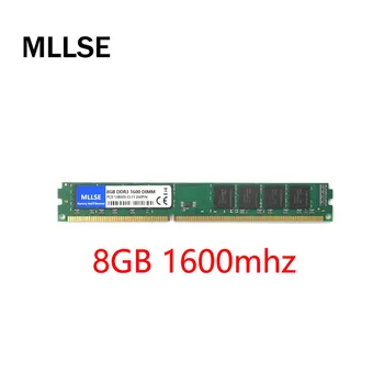 MLLSE חדש אטום DIMM DDR3 8GB 1600Mhz PC3-12800 זיכרון עבור שולחן העבודה RAM,איכות טובה!גבוה תואם!
