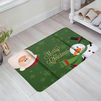 שמח חג המולד שלג חמוד, השטיח בסלון שטיח שטיח הרצפה ליד המיטה במסדרון שטיחון ילדים השינה השטיח קישוט הבית