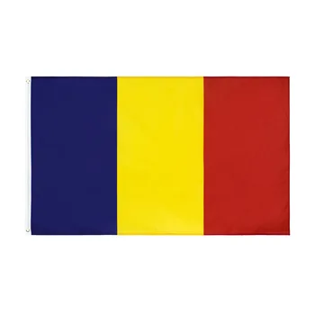 JIAHAO חדש רומניה דגל x 3ft 5ft 90*150 סנטימטרים תלוי רומניה דגל פוליאסטר רגיל דגל