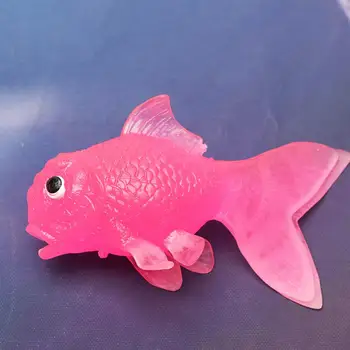מיני דגים דגם חמוד ססגוניות תינוק הצעצוע של בעלי חיים בים דגים פסלון דיג ילד צעצוע דגים טנק קישוט