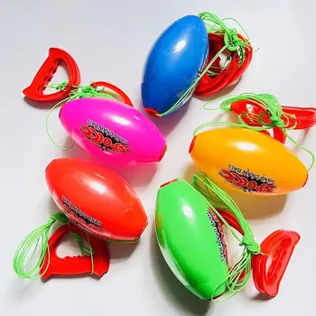 משחק חושי אימון ילדים צעצועים חוצות אינטראקטיבי הזזה זום כדור אלסטי מהירות הביצים מושך אלסטי Zip הכדור