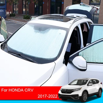המכונית שמשיות הגנת UV כיסוי עבור הונדה CRV 2017-2022 חלונות צד וילון השמש צל מגן שמשת הרכב ואביזרים