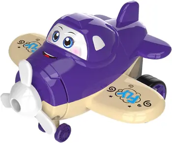 למשוך בחזרה מטוס צעצוע - לחץ דפורמציה כלי טיס,כלי תחבורה קטן, צעצוע, מטוסים עבור בנים ובנות, מסיבות טובות