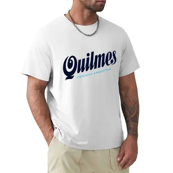 בירה ארגנטינה Quilmes קלאסי לוגו החולצה הענקית חולצה בגדים חמודים זיעה, חולצות שחור חולצת גברים חולצות t