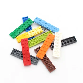 40pcs Moc אריחים צלחת 2x8 קצר חתיכה 3034 DIY הילדים בניין לבנים תואם עם מרכיב צעצועים קלאסיים