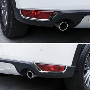 אביזרי רכב כרום אחורי אור ערפל מכסה לקצץ פגוש מסגרת עבור מאזדה CX-5 2016 2017 2018