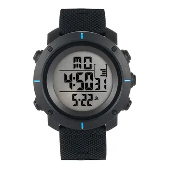 שחור שעון דיגיטלי עבור גברים חוצות ספורט הכרונוגרף שעונים עמיד למים תכליתי שעון מעורר שעון יד רלו גבר 2023