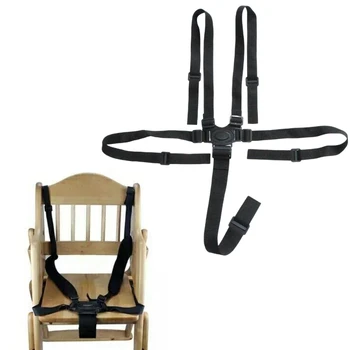 שדרוג ילדים הרתמה בטיחות אוניברסלי התינוק 5 נקודת לרתום חגורת העגלה כיסא גבוה עגלת ילדים העגלה 066B