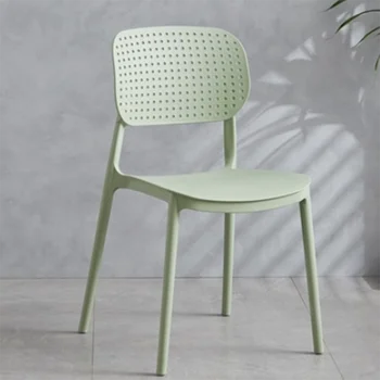 נורדי פלסטיק כסאות אוכל החתונה המודרנית נייד יוקרה מחשב, כסאות אוכל החוף Sillas De Plastico הרהיטים בסלון